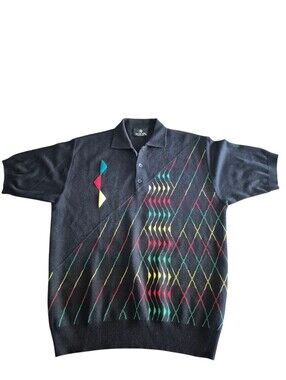 Retro 50s Polo Shirt Medium